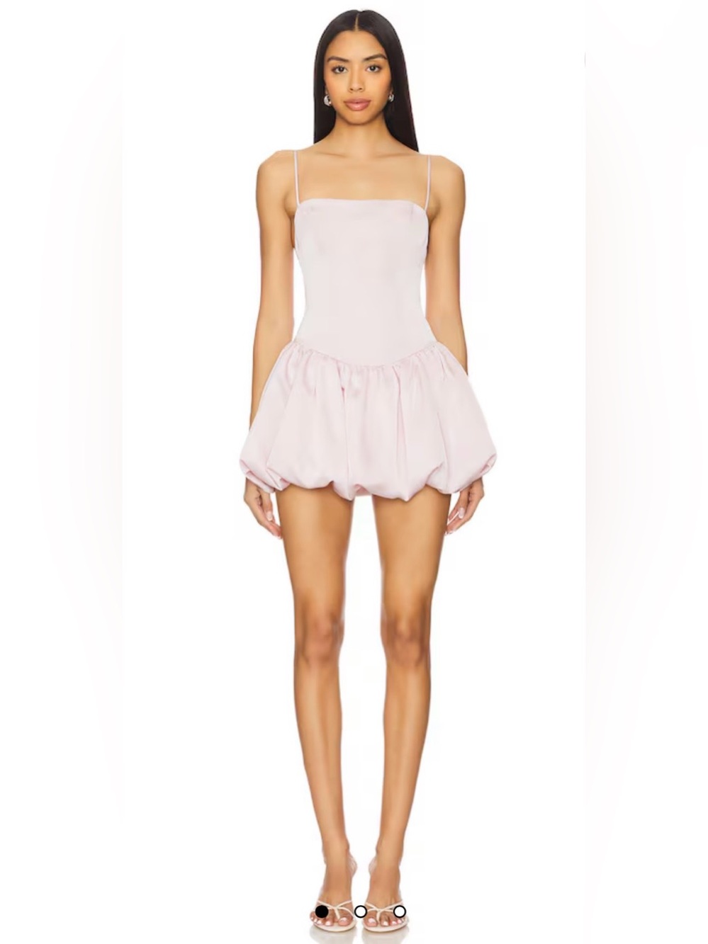 MAJORELLE Natty Mini Dress in Blush Pink Size XS NWT